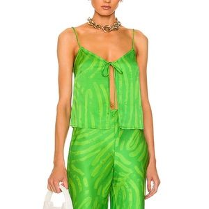 Simon Miller Green Zapa Top, size Large NWT never before worn